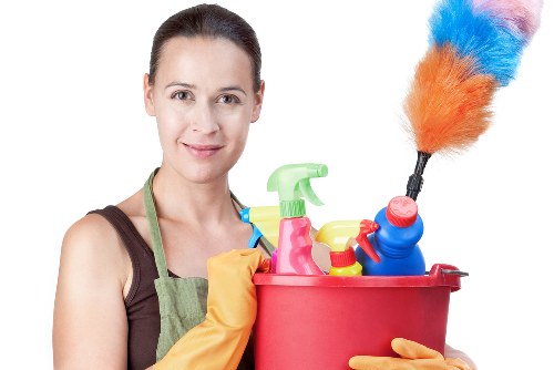 End of tenancy cleaning in a NW11 property kitchen