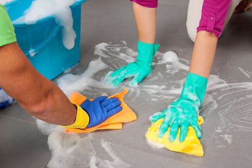Domestic cleaning service for a family home in NW11